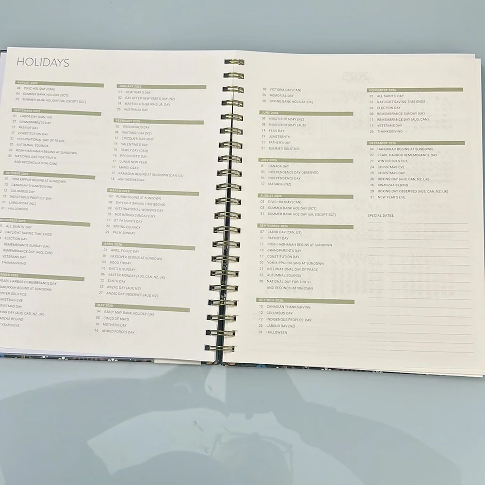NWT Orange Circle Studio 17-Month Planner